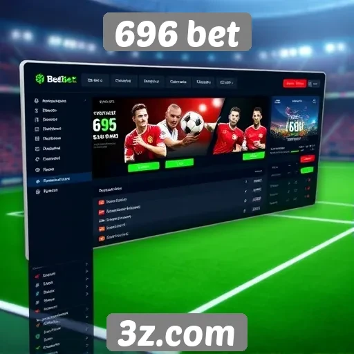 Facilidade de uso e interface do site 696 bet